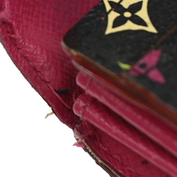 LOUIS VUITTON Portefeuille Sarah Long Wallet Monogram Multi Black M60005 60EG030 - Picture 10 of 15